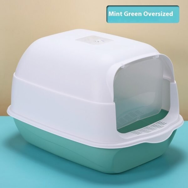 Litter Box Fully Enclosed Cat Toilet - Image 7