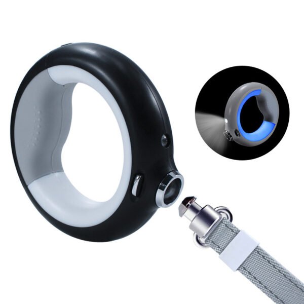 Luminous Automatic Telescopic Dog Rope Lamp Pets Products - Image 2