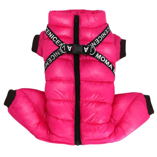 Puppy Four-legged Clothes Pet Teddy Bichon Pomeranian Schnauzer Cat Fighting Winter - Image 7