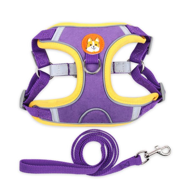 Dog Harness Cat Harness Reflective Dogs Leashs Soft Mesh Chest Strap - Image 7