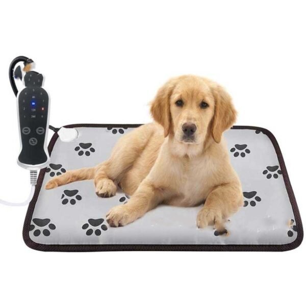 Pet Heating Pad For Dog Cat Heat Mat Indoor Electric Waterproof Dog Heated Pad With Chew Resistant Cord Winter Pet Blanket Warmer - Image 9