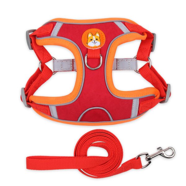 Dog Harness Cat Harness Reflective Dogs Leashs Soft Mesh Chest Strap - Image 4