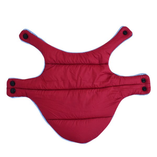 Pet Jacket Warm Winter Dog Clothes Reflective Puppy Clothing Vest Comfortable Fleece Pet Dogs Coat For Small Medium Large Dogs - Image 3
