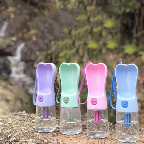 Pet Dog Cat Water Bottle Portable Feeder - Image 8