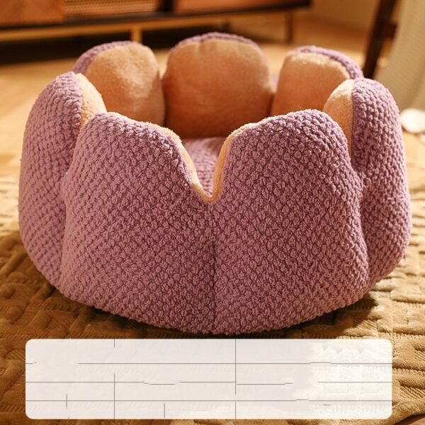 Soft And Warm Cactus Petal Pet Nest - Image 7