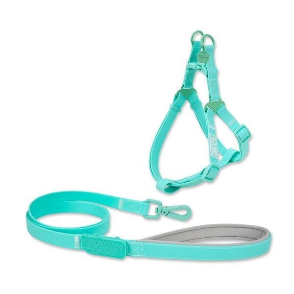 Jelly Color PVC Chest Back Collar Waterproof Pet Products - Image 5