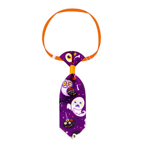 The New Wonderland Pet Halloween Series Of Halloween Skull And Necktie - Image 4