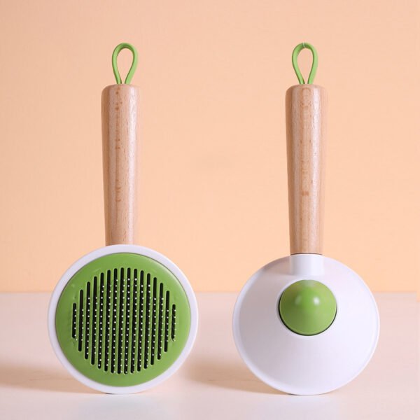 OneKey Pet Hair Remover Comb Pet Comb Grooming Brush Pet Hair Cleaner Brush Cat Shedding Brush Self Cleaning Slicker For Long & Short Hair Cats And Dogs - Image 8