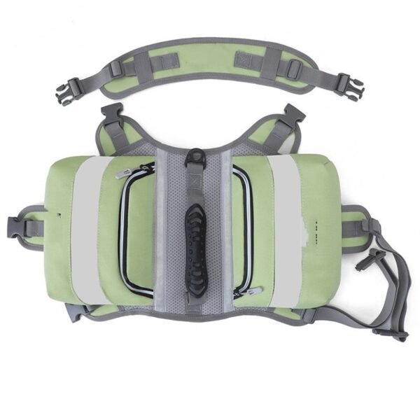 Outdoor Large Dog Harness with Backpack For Pets - Image 10