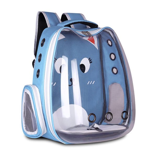Pet Supplies Pet Backpack Convenient Pet Space Bag Breathable Shoulder Cat Bag Dog Bag - Image 6