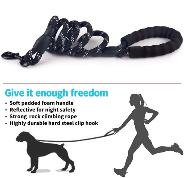 Small Medium Sized Pet Dog Luminous Leash Chain Puppies - Image 5