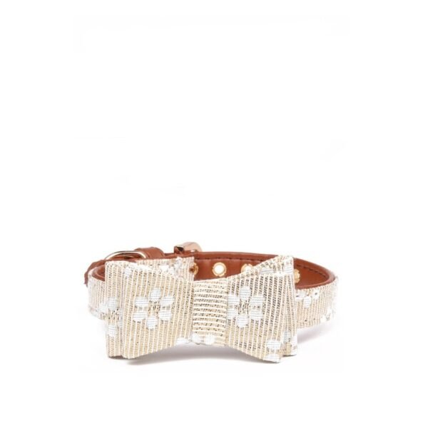 Pattern Dog Bow Collar Collar - Image 8