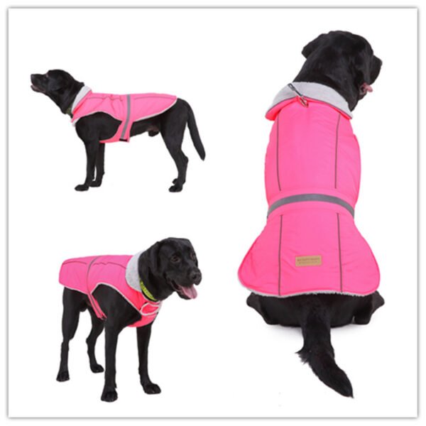 Pet clothes winter clothes night reflective pet clothes - Image 5