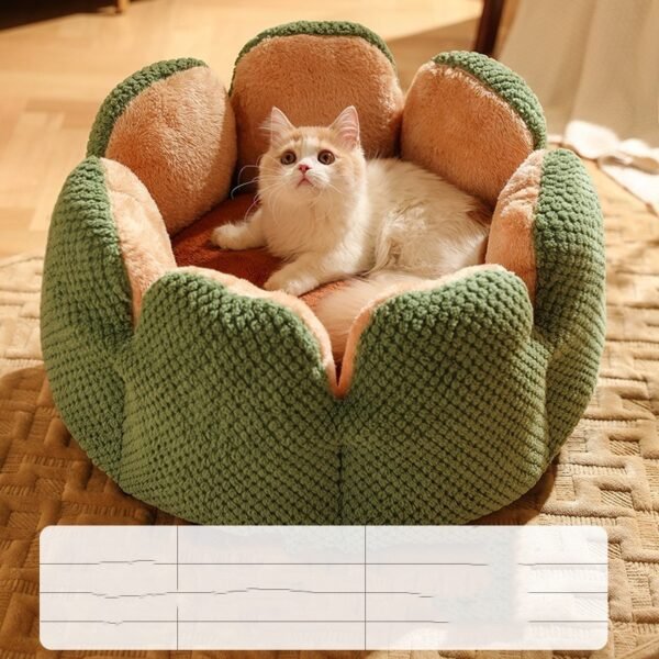 Soft And Warm Cactus Petal Pet Nest - Image 8