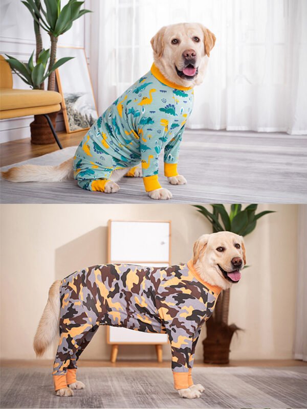 Pet Clothes All-inclusive Belly Four-legged Pet Clothing - Image 3