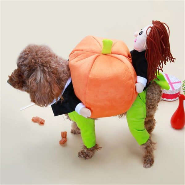Pet Halloween Pumpkin Decorations for Clothes - Image 6