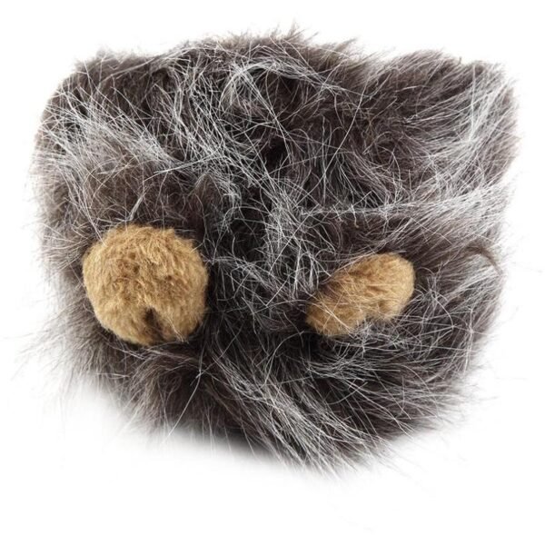 Funny Pet Hat For Small Dogs Cats Hat Emulation Lion Hair Mane Ears Head Cap - Image 8