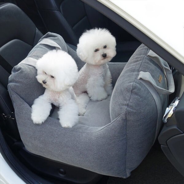 Pet Dog Car Seat Carrier Basket Portable Safety Travelling Mesh Hanging Bags - Image 3