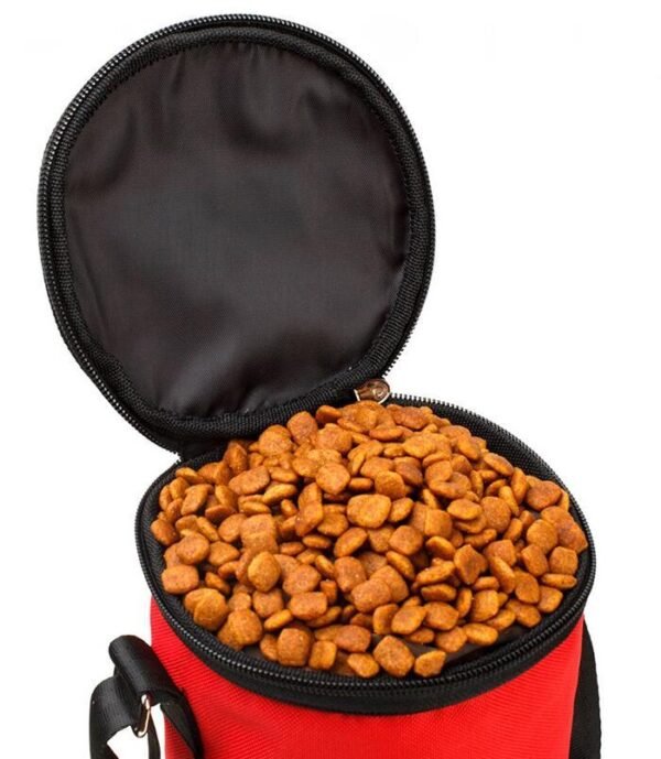 Waterproof Food Bag Dog Feeders Travel Bowls Dry Food Container Bag For Dog Food - Image 2