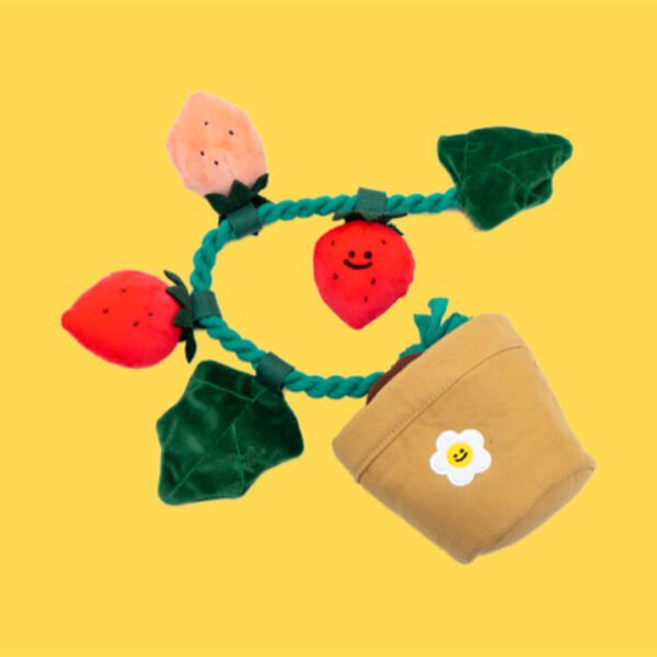 Strawberry Potted Plant Set Tibetan Food BB Called Pull Toy - Image 2