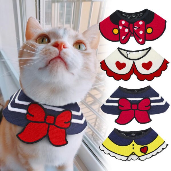 Pet party printed collar
