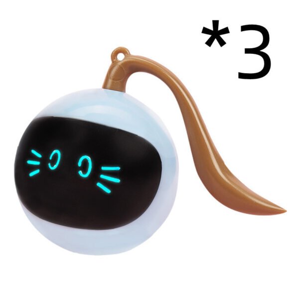 Pet Smart Interactive Colorful LED Rotating Ball - Image 9
