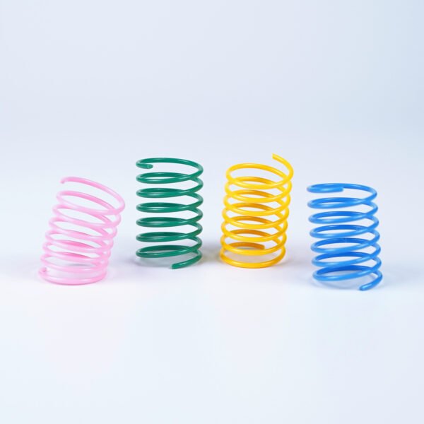 Colorful Plastic Spring Cat Toy Pet Supplies - Image 5