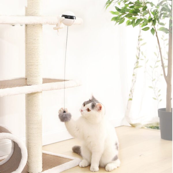 Electric Interactive Automatic Lifting Cat Ball Toy - Image 2