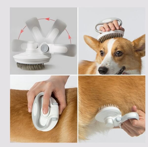 Self-cleaning wire brush for pets - Image 4