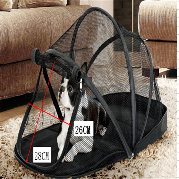 Portable Mesh Pet Tent - Image 3