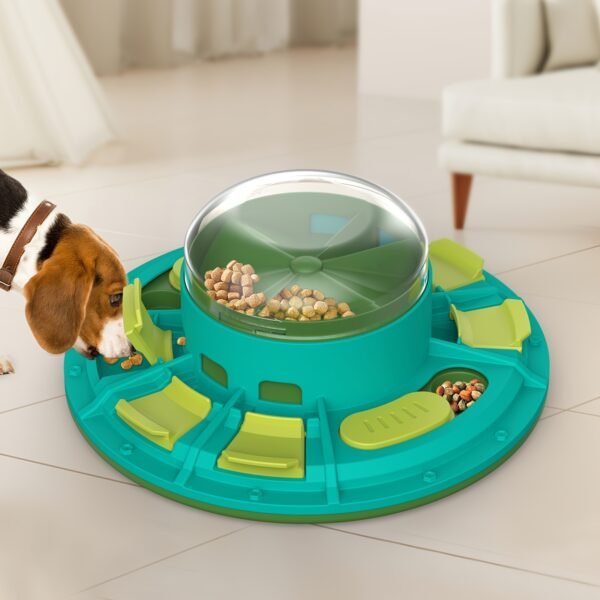 Interactive Dog Puzzle Toy For IQ Improvement And Slow Feeding Suitable For All Sizes Pets Nutritious Diet-Friendly Non-Electric Plastic Pets Game Pet Products - Image 3