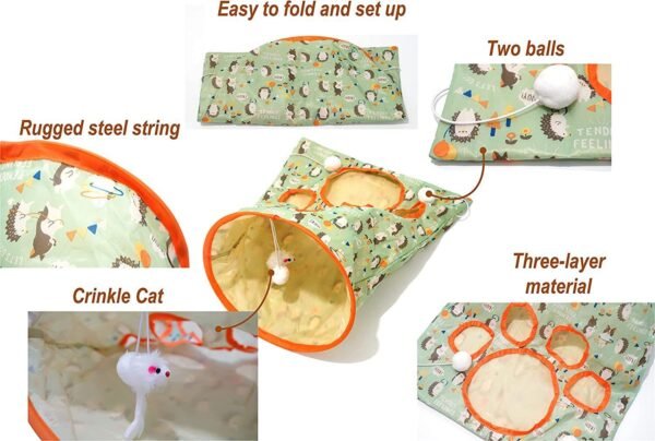 Fashion New Hot Selling Pets Toys Cat Diamond Bag Pet Products - Image 4