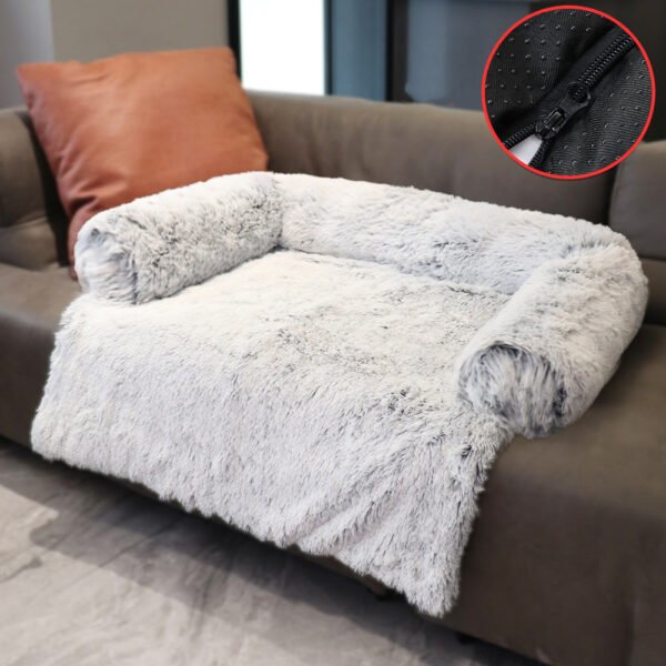 Kennel Plush Blanket Dual Use One Pet Kennel Sofa Bed - Image 10