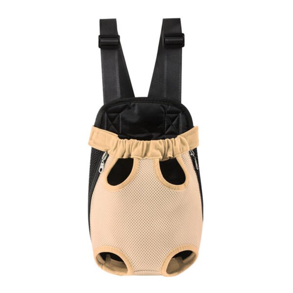 Pet Dog Carrier Backpack For Small Dogs Breathable Portable Dog Bag Adjustable Dog Front Carrier For Hiking Camping Traveling - Image 10