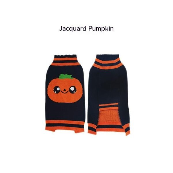 Halloween Dog Sweaters Pet Costume Teddy Warm Leisure Sweater Cosplay Clothes For Dogs Pets Outfits - Image 8