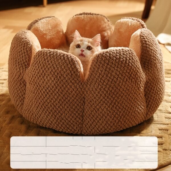Soft And Warm Cactus Petal Pet Nest - Image 6
