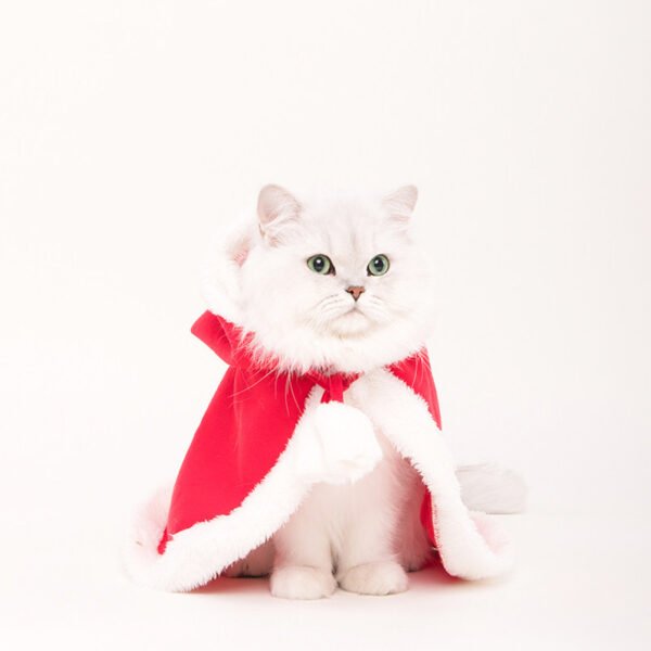 Pet New Year Festive Clothes Dog Cat Christmas Day Cloak - Image 4