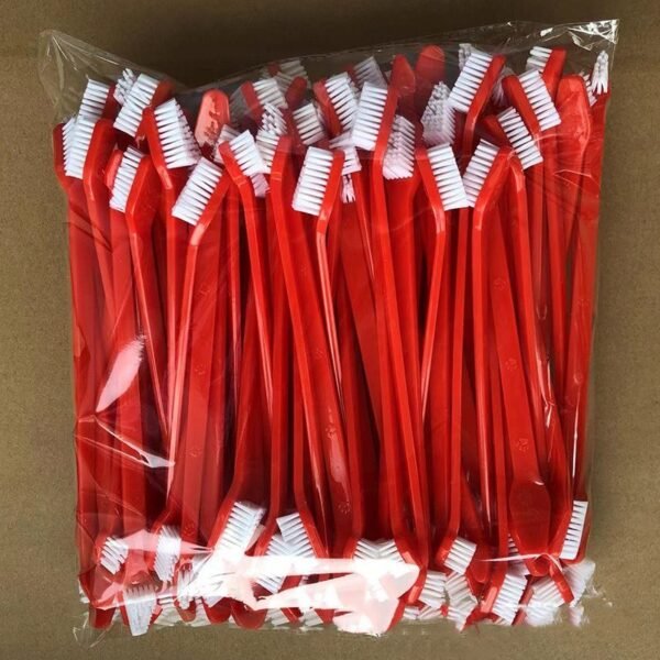 Pet Long Handle Double Head Toothbrush - Image 6