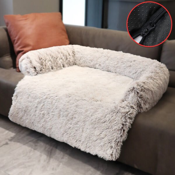 Kennel Plush Blanket Dual Use One Pet Kennel Sofa Bed - Image 9