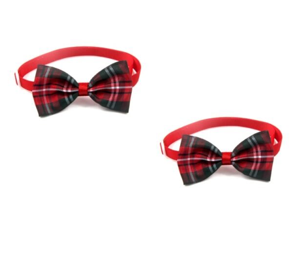 Plaid Pet Tie Cat Dog Scarf Accessories Pet Accessories - Image 5