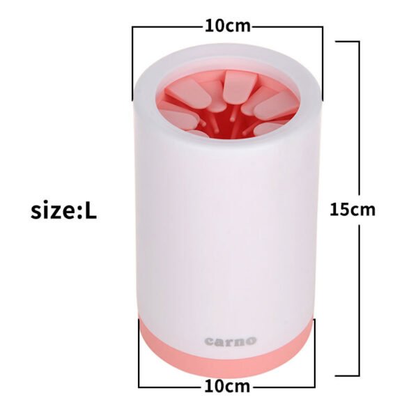 Portable Pet Paw Cleaner Cup Soft Silicone Comb - Image 7