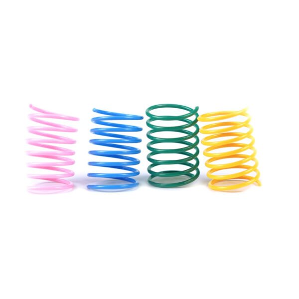 Colorful Plastic Spring Cat Toy Pet Supplies - Image 8