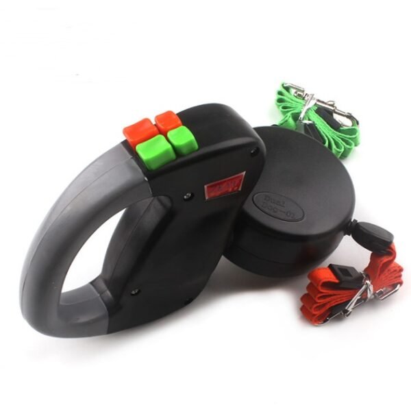 Retractable Dual-Leash Dog Walking Leash - Image 8