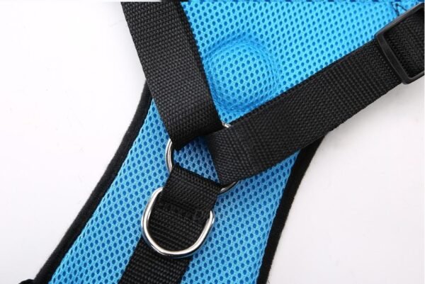 Dog supplies Breathable mesh chest straps Pet car safety chest back - Image 4