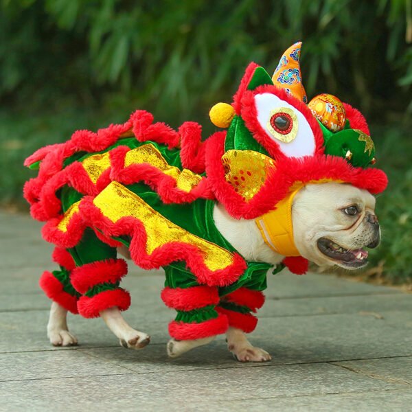 Cat dance lion pet funny dog cat funny costume - Image 8