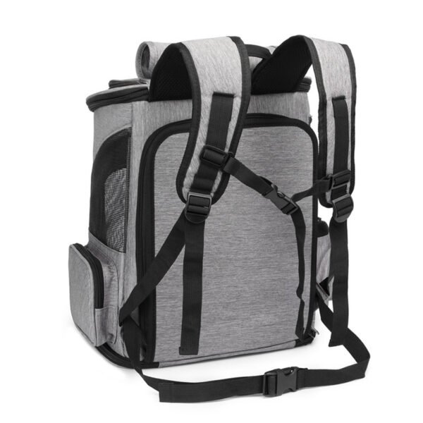 Extendable Pet Bag Large Capacity Dog Bag Portable Cat Backpack Foldable Cat Bag - Image 5