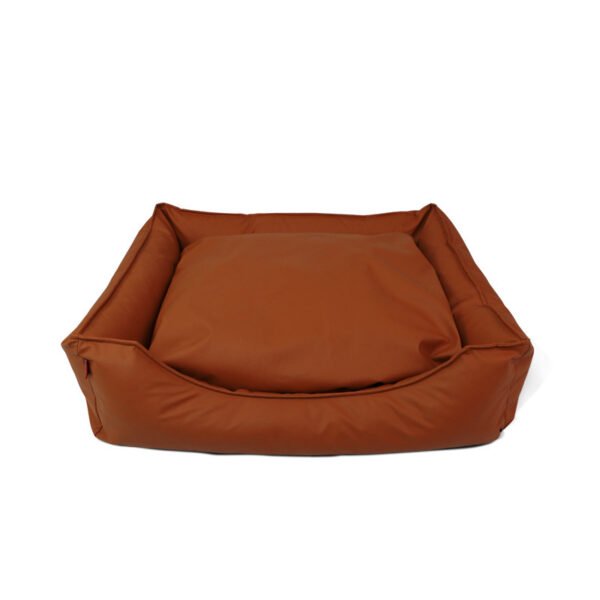 Leather Faux Leather Waterproof Kennel Pet Bed Sofa Cat Nest Supplies - Image 6