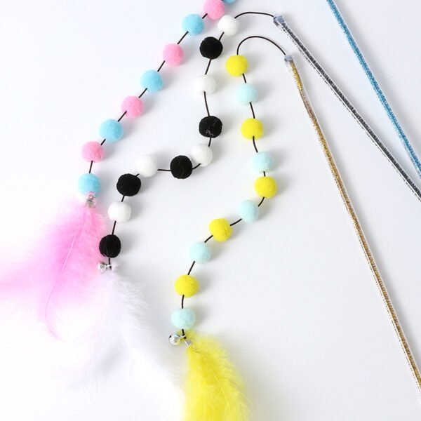 Pet Products String Wool Ball Feathers - Image 4