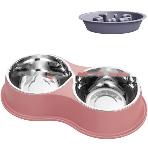 Pet Slow Feeding Bowl Removable Dogcat - Image 8