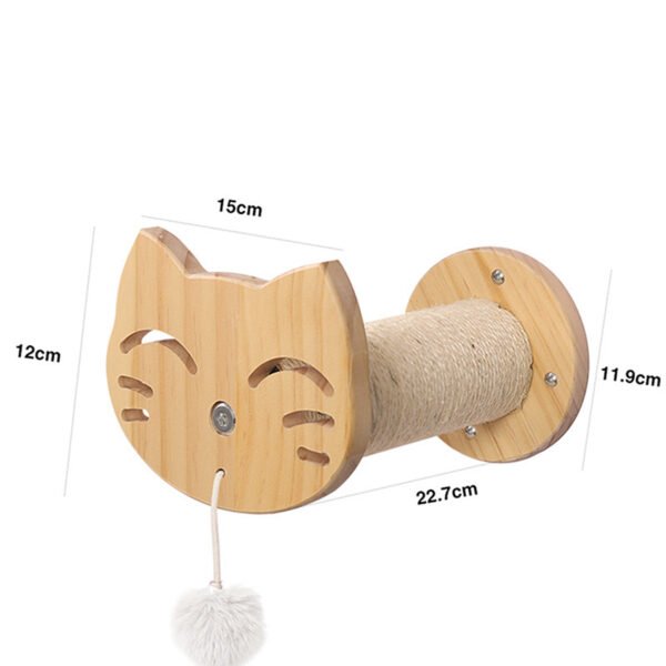 Pine Solid Wood DIY Cat Climbing Frame Cat Wall Hanging - Image 6